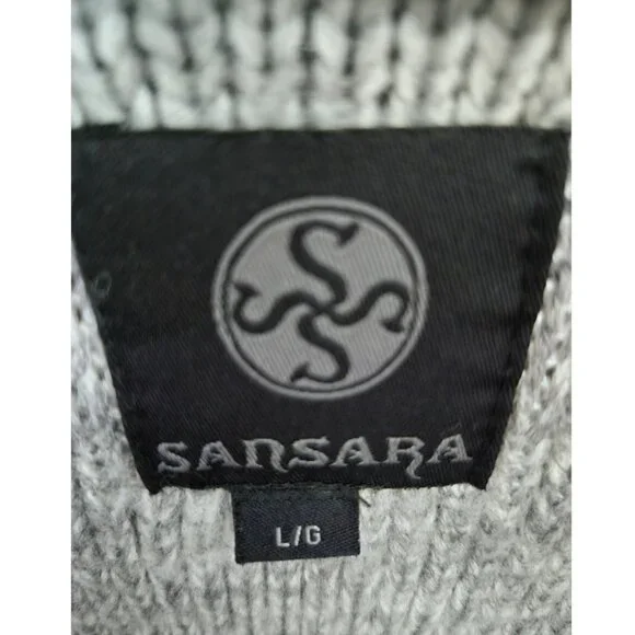 Button Front Wool Sweater - Picture 3 of 3